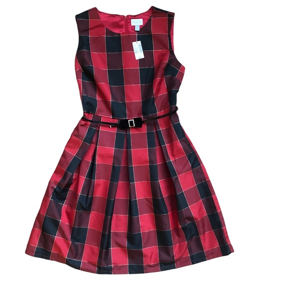 The Children's Place Dresses & Skirts - Mommy & Me Dress Children’s Place Buffalo Plaid Red Black Small